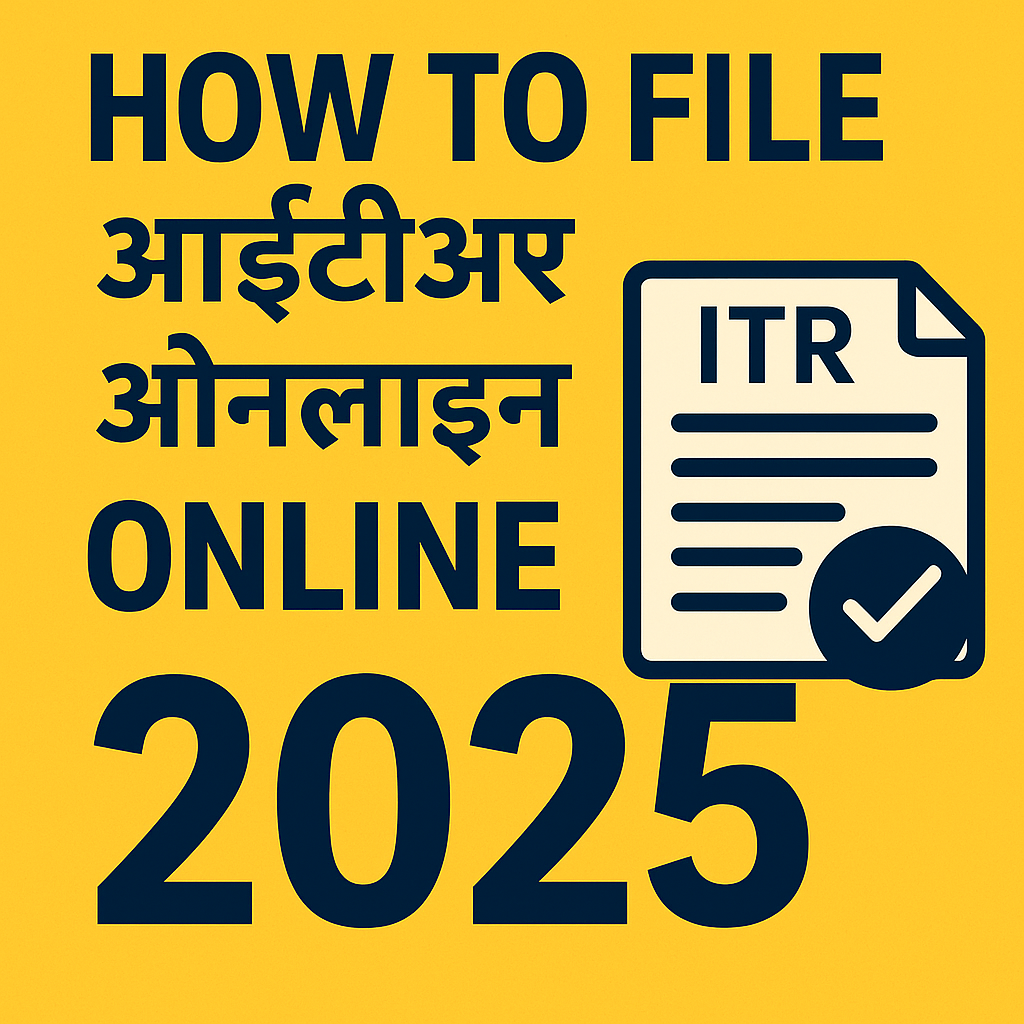 How to File ITR Online 2025
