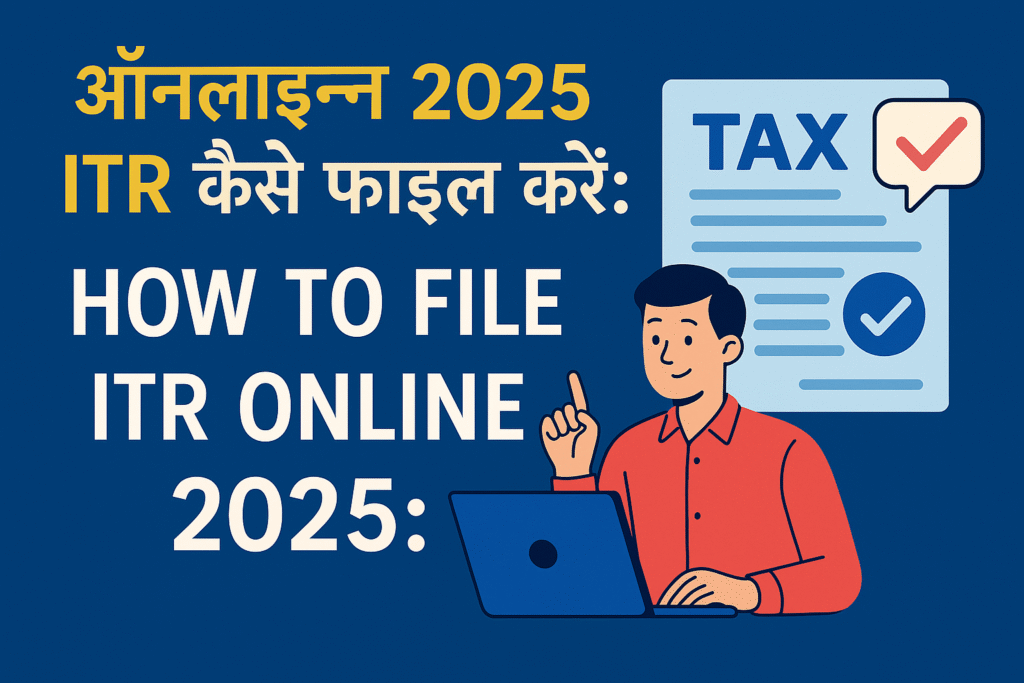 How to File ITR Online 2025