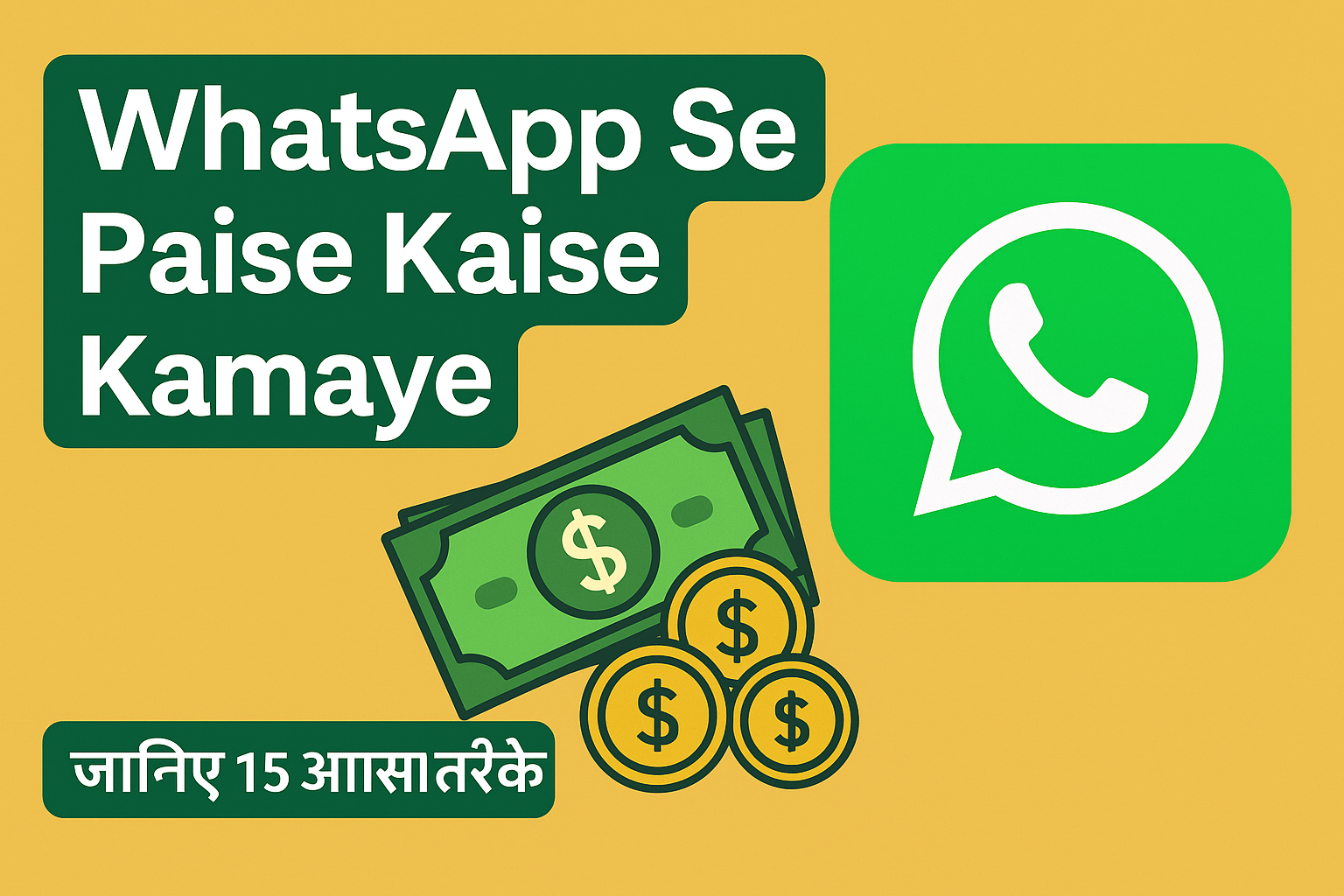WhatsApp Se Paise Kaise Kamaye 2025
