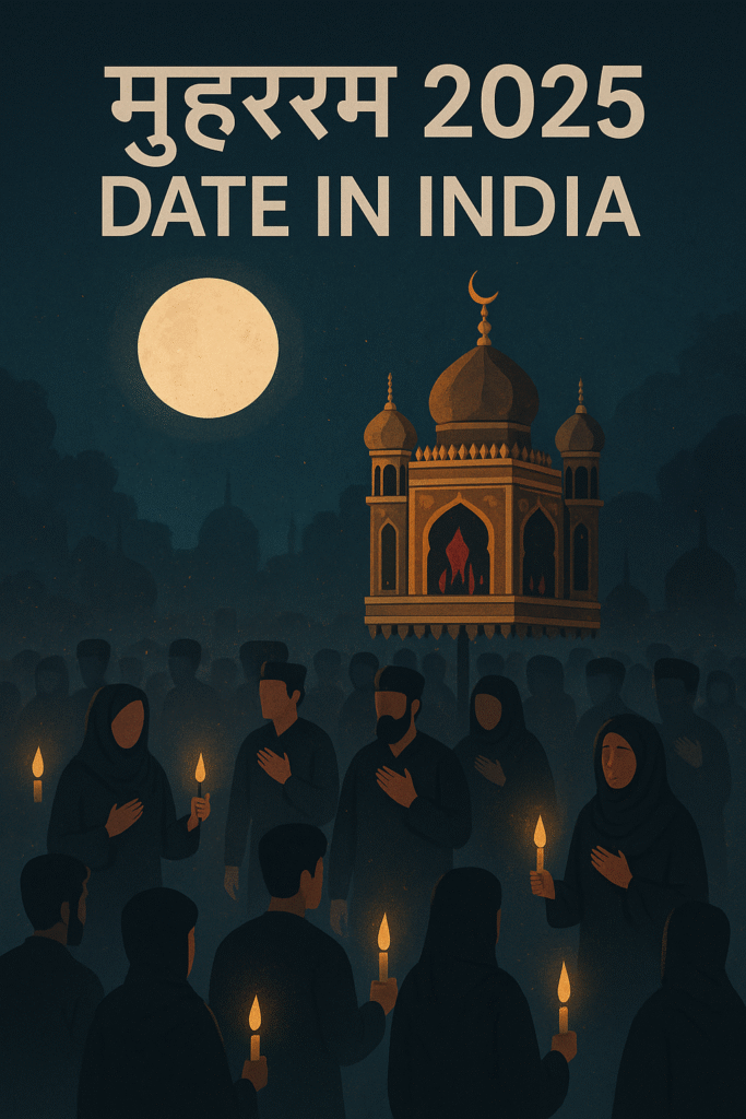 muharram 2025 date in india