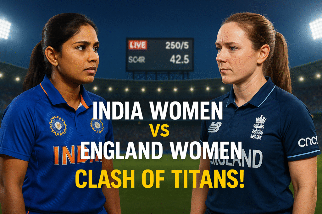 India Women vs England Women