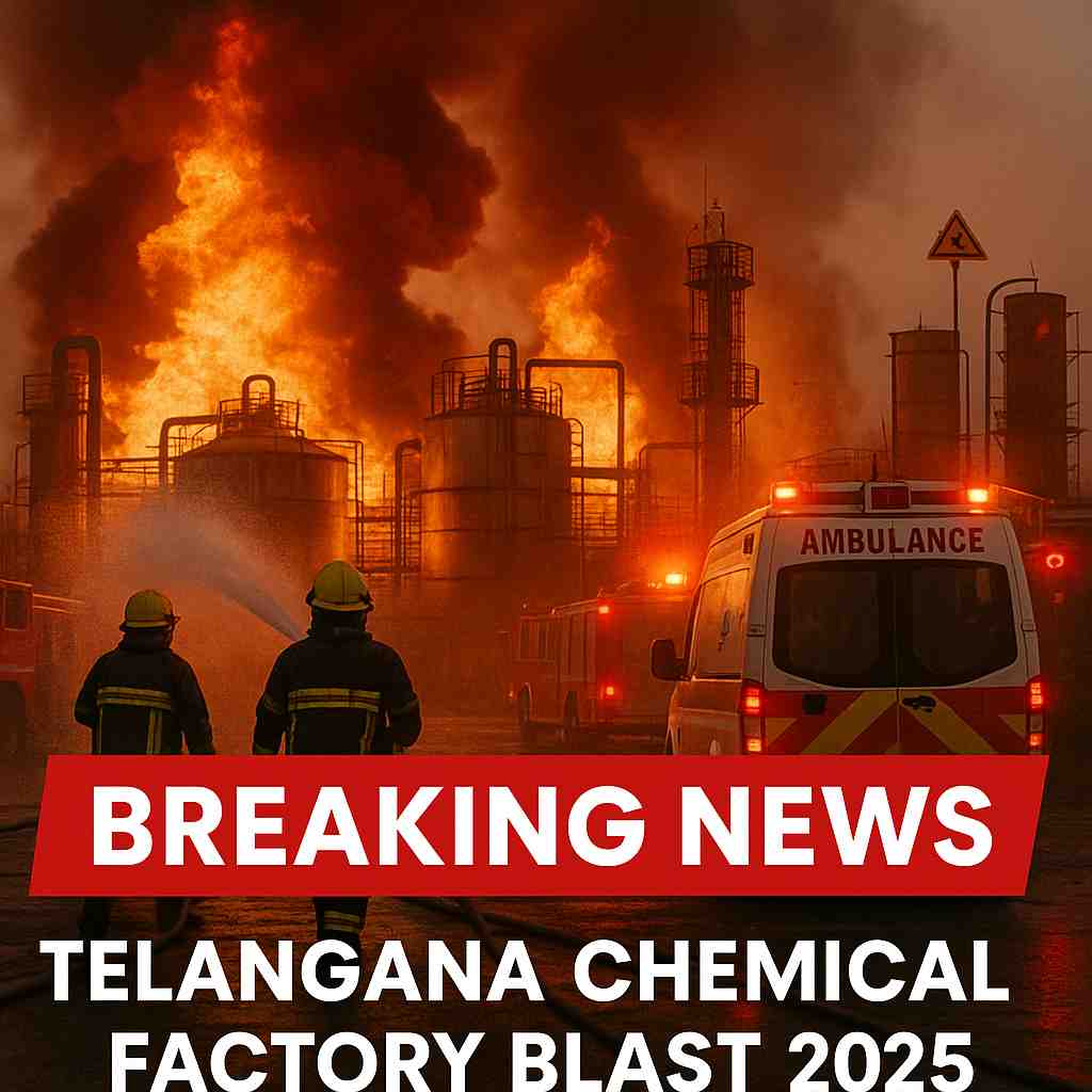 Telangana chemical factory blast