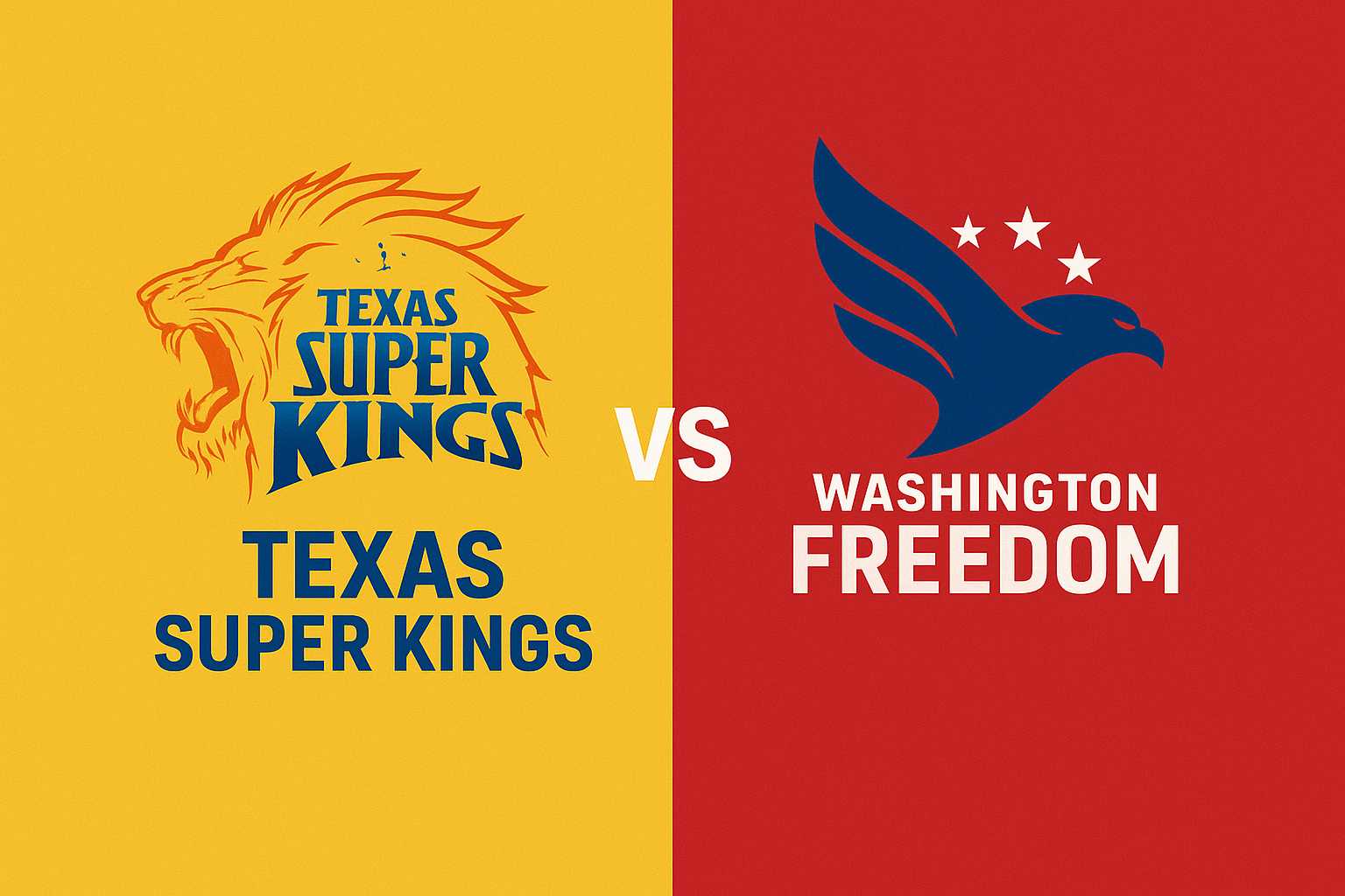 Texas Super Kings vs Washington Freedom