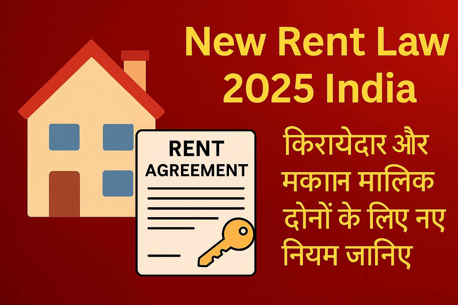 New Rent Law 2025 India