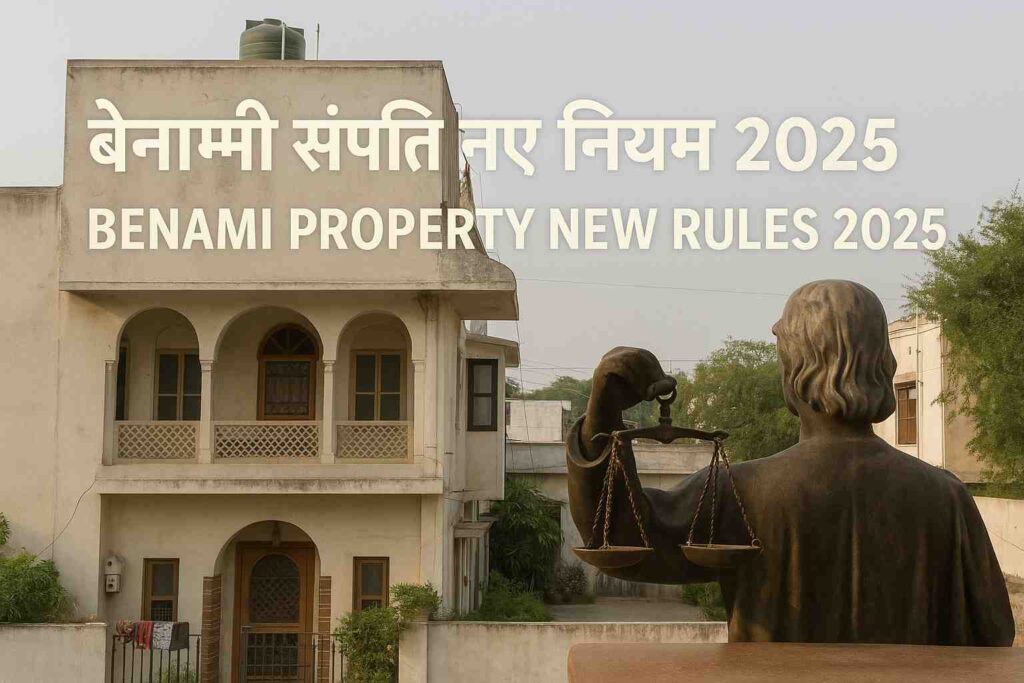 benami property new rules 2025