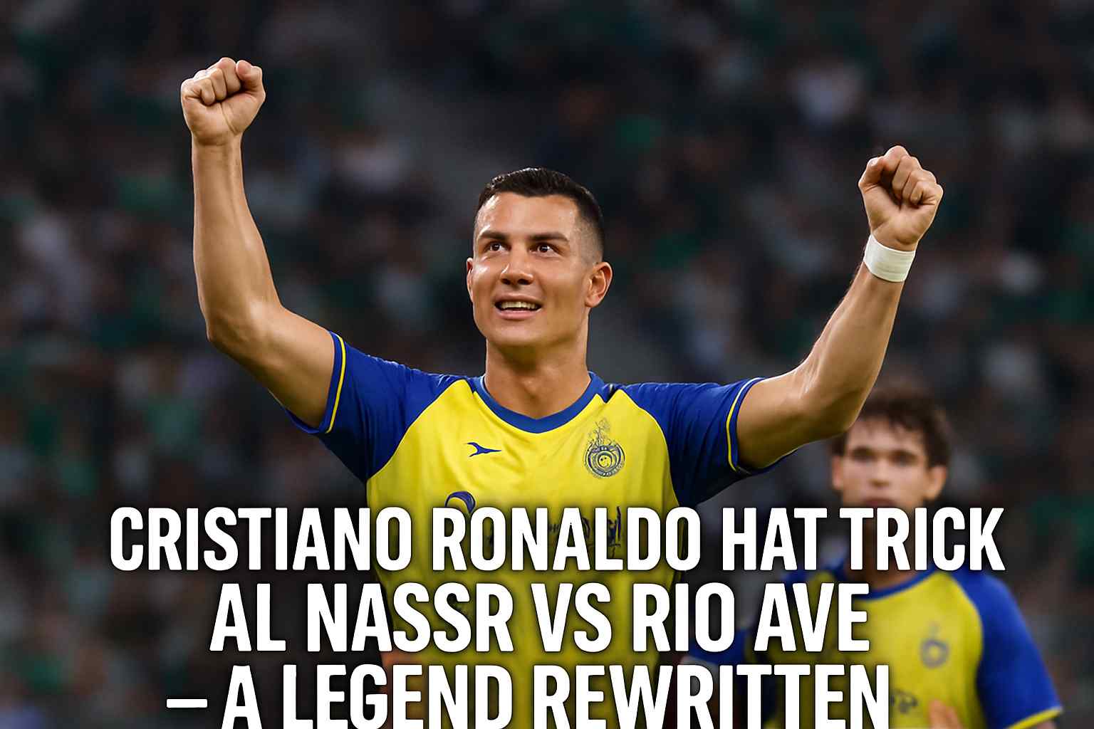 Cristiano Ronaldo Hat Trick Al Nassr vs Rio Ave