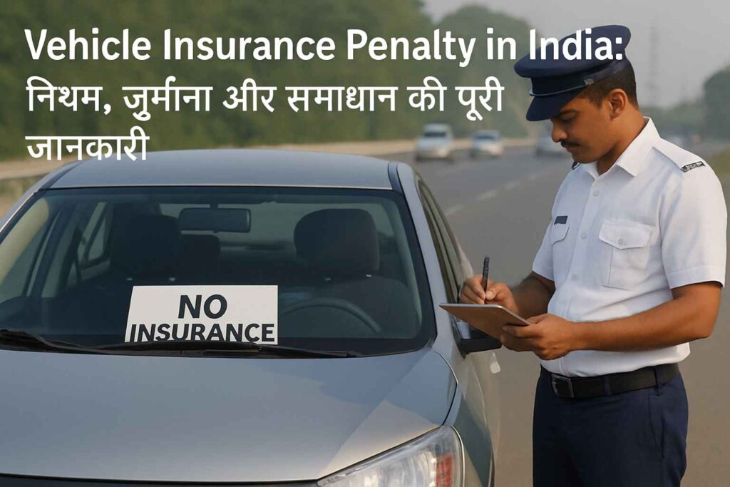 Vehicle Insurance Penalty in India